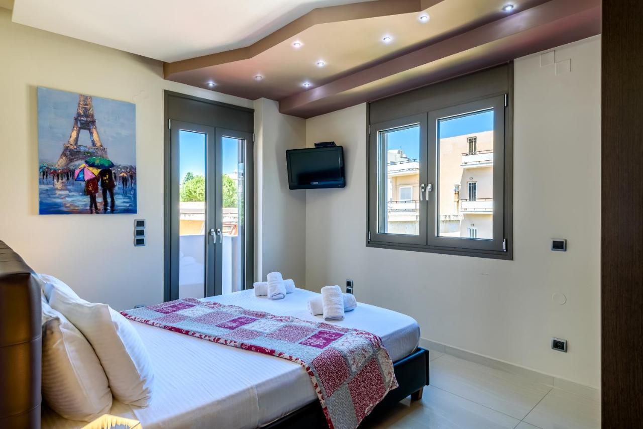 Luxury Villa In City Center With Rooftop Swimming Pool Chania  Exterior photo